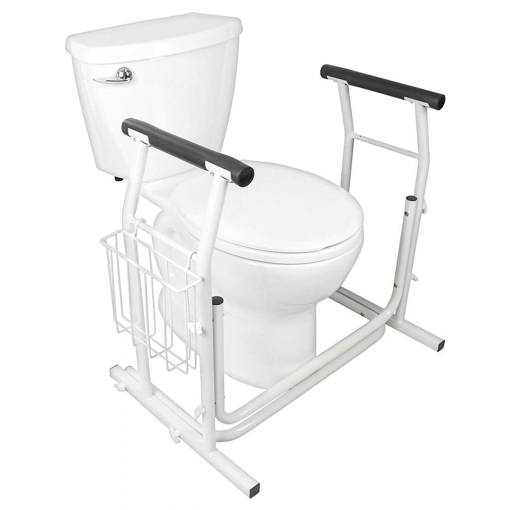 Stand-alone toilet rail